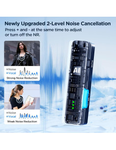 Micrófono Inalámbrico BOYA BOYALINK A1 con Cancelación de Ruido 2