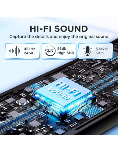 Micrófono Inalámbrico BOYA BOYALINK A1 con Cancelación de Ruido