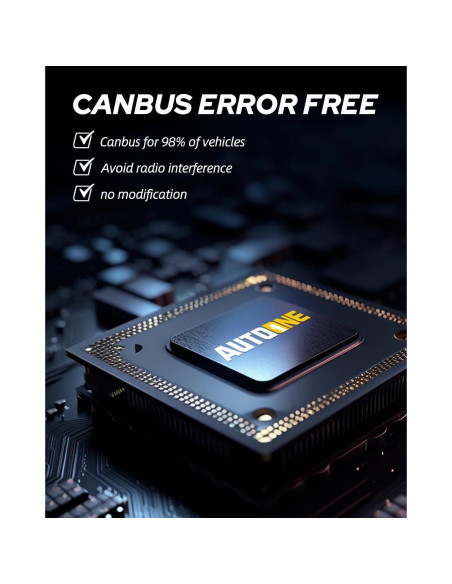 Bombillas LED AUTOONE 9012 HIR2 32000LM 6500K IP68 - Paquete de 2