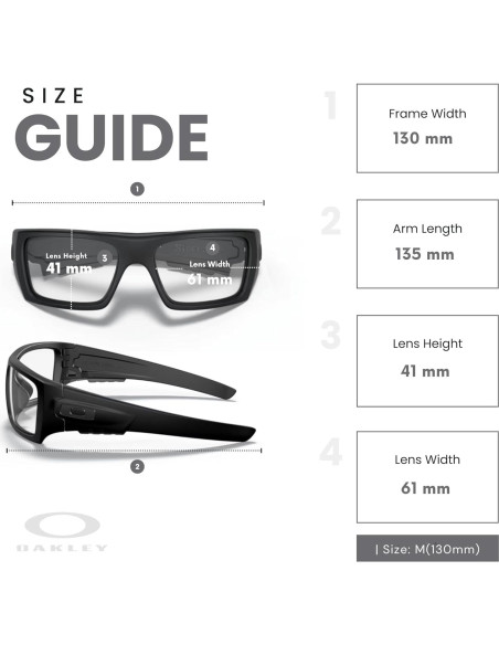 Gafas de sol Oakley SI Ballistic Det Cord OO9253 para hombres