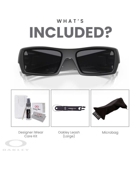 Gafas de sol Oakley Gascan con Kit de Cuidado iWear