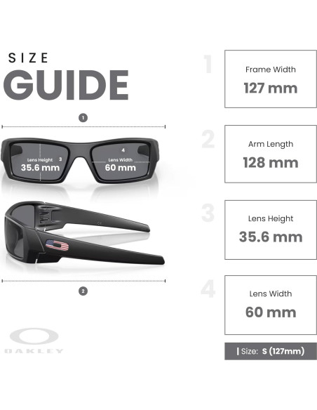 Gafas de sol Oakley Gascan con Kit de Cuidado iWear