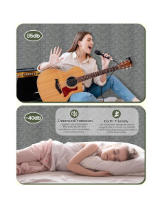 Tablero de Corcho Modular Aipiahio 9 Cuadrantes Gris 91x61 cm 2