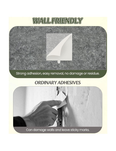 Tablero de Corcho Modular Aipiahio 9 Cuadrantes Gris 91x61 cm