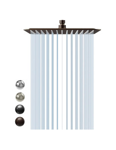 Cabezal de Ducha de Lluvia SR SUN RISE 30 cm Bronce Aceitado