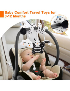 Juguete Colgante Sensorial FPVERA para Asiento de Coche Bebé 2