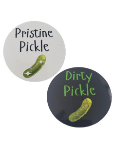 Imán de Lavavajillas Limpio Sucio Divertido Pretty Inappropriate