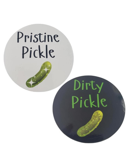 Imán de Lavavajillas Limpio Sucio Divertido Pretty Inappropriate