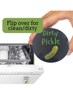 Imán de Lavavajillas Limpio Sucio Divertido Pretty Inappropriate 2