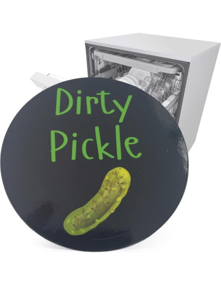 Imán de Lavavajillas Limpio Sucio Divertido Pretty Inappropriate