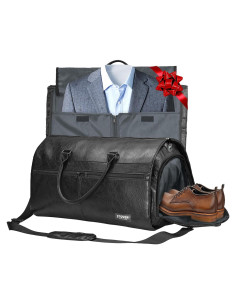 Bolsa de Viaje Duffle STOVER 2-en-1 Grande 57L Negro