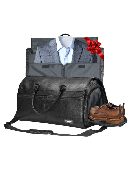 Bolsa de Viaje Duffle STOVER 2-en-1 Grande 57L Negro