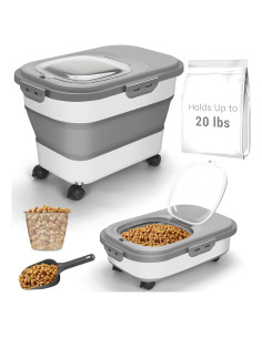 Contenedor de Almacenamiento de Comida para Mascotas SSAWcasa 9 Kg