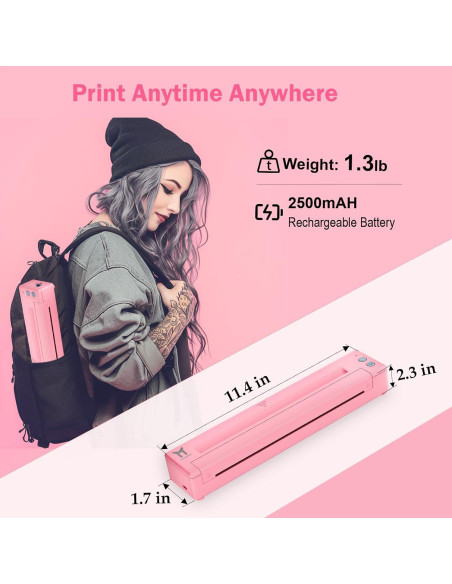 Impresora de Plantillas de Tatuaje TATOPRT P19 Inalámbrica