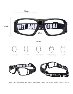 Gafas Deportivas Unisex Antivaho para Baloncesto y Fútbol 2