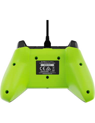 Controlador con Cable PDP para Xbox Series X|S y PC - Carbón Eléctrico Gris/Amarillo