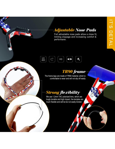 Gafas de Ciclismo FMY Polarizadas UV400 para Adultos