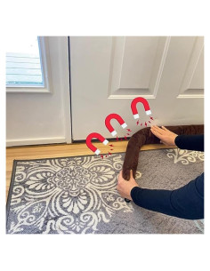 Evelots Tapón Magnético para Puerta de Metal 2 Piezas 91.44 cm