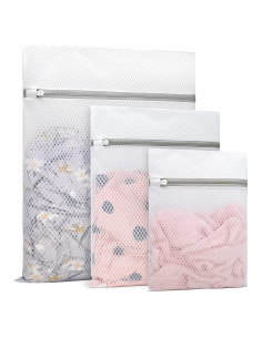 Bolsas de Lavandería de Malla Muchfun 3 Piezas Duraderas