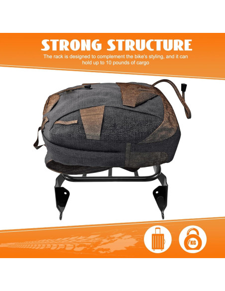 Portaequipajes Sissy Bar Eumti para Harley Softail 2018-2024