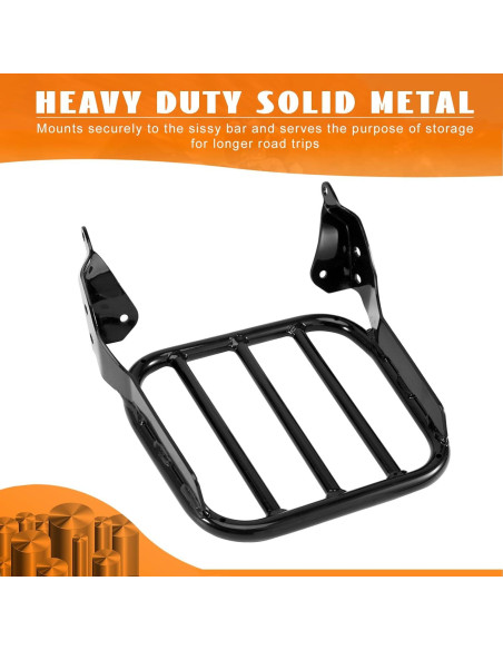 Portaequipajes Sissy Bar Eumti para Harley Softail 2018-2024