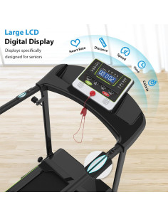 Cinta de Correr Plegable CIIHI C para Personas Mayores 136 kg 2