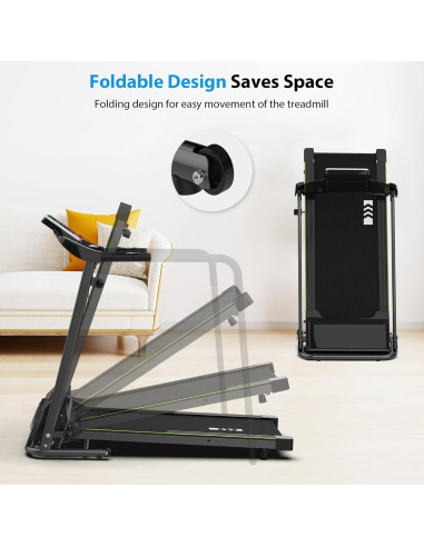 Cinta de Correr Plegable CIIHI C para Personas Mayores 136 kg