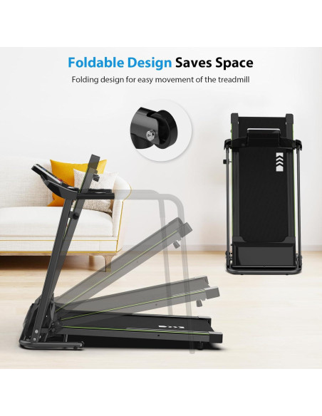 Cinta de Correr Plegable CIIHI C para Personas Mayores 136 kg