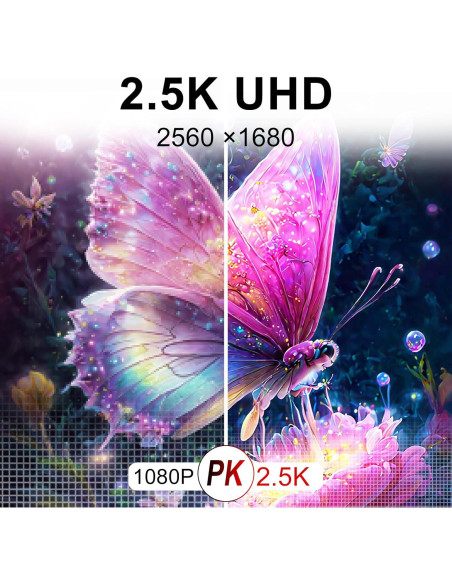 Monitor Portátil 2.5K Topmonitor 15.6" UHD 2560x1680 IPS