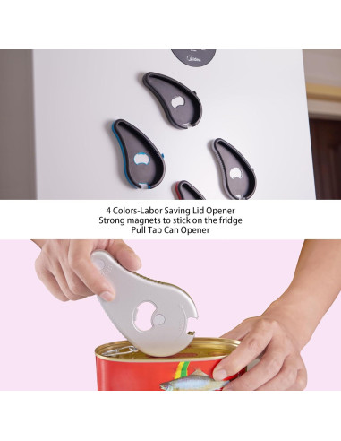 Abridor de Tarros y Botellas Uinxan Plata Multifuncional