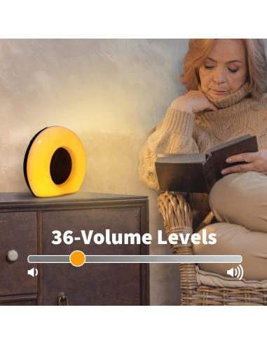 Máquina de Ruido Blanco DailyBody con 30 Sonidos y Luz Nocturna