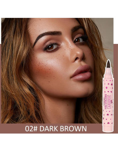 Bolígrafo de Pecas Erinde 2PCS - Maquillaje Natural Impermeable 2