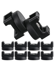 Soporte Magnético para Bridas Yookeer - 10 Piezas, 22 mm