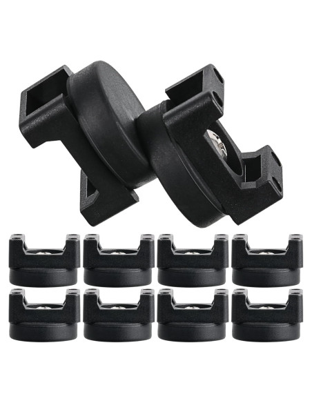 Soporte Magnético para Bridas Yookeer - 10 Piezas, 22 mm