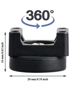 Soporte Magnético para Bridas Yookeer - 10 Piezas, 22 mm 2