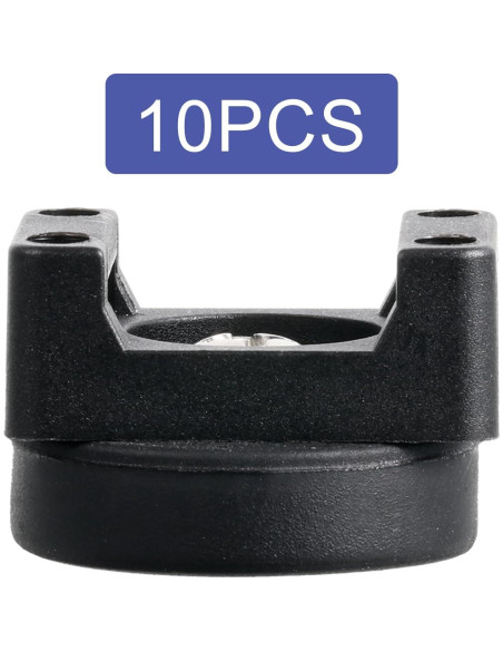 Soporte Magnético para Bridas Yookeer - 10 Piezas, 22 mm