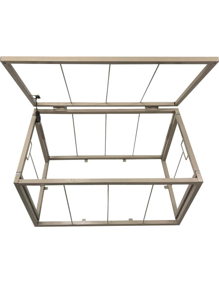 Baúl de Mimbre eHemco 76.2x44.5x44.5 cm Lavado Marrón