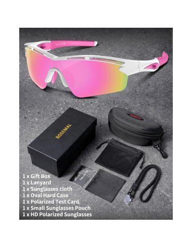 Gafas de sol deportivas Rosemal 7252 polarizadas UV400