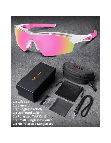 Gafas de sol deportivas Rosemal 7252 polarizadas UV400