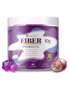 Gominolas de Fibra Probioticas Migcopat 90 Unidades Sabor Uva