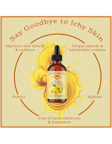 Aceite de Onagra 118ml Natural Born Oils, Hidratante Puro y Orgánico