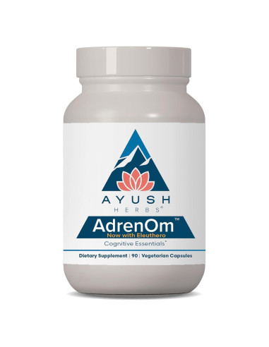 Suplemento Ayurvédico AdrenOm Ayush Herbs - 90 Cápsulas