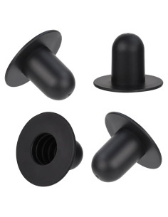 4 Tapones de Filtro para Bomba de Piscina Bilkeru - Negro