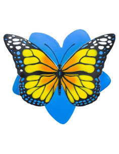 Dispensador de Cloro Flotante Poolmaster Mariposa Amarilla 25.4 cm