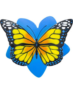 Dispensador de Cloro Flotante Poolmaster Mariposa Amarilla 25.4 cm 2