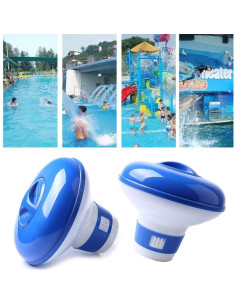 Dispensador Flotante de Cloro MOMU 12cm Ajustable para Piscina 2