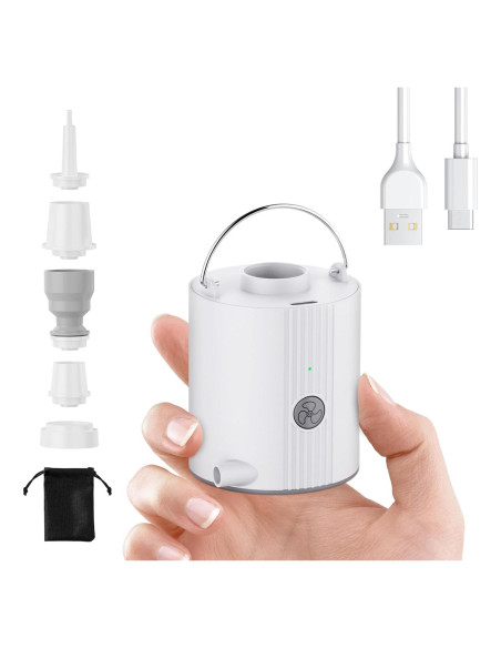 Bomba de aire portátil Motorenbau 1600mAh inflado rápido