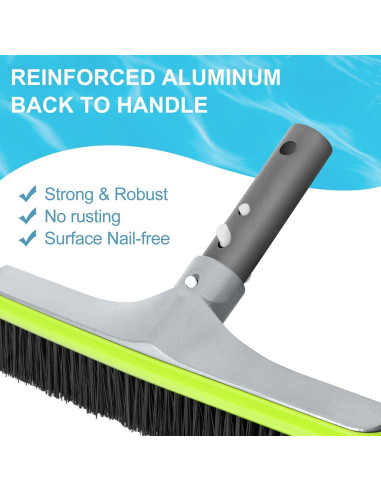 Cabezal de Cepillo de Piscina Sepetrel 44.5 cm Aluminio