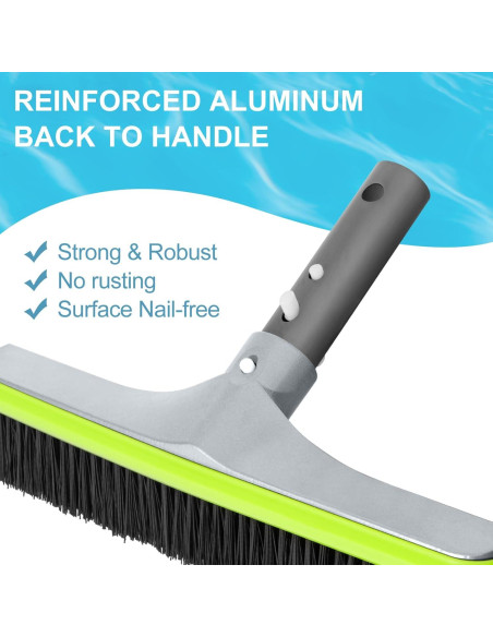 Cabezal de Cepillo de Piscina Sepetrel 44.5 cm Aluminio