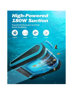 Limpiador de Piscina Robótico HISION SAT30 2025 Sin Cable 150 Min 2